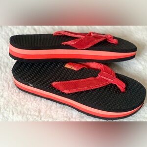 Vintage unisex sandals Red and Pink